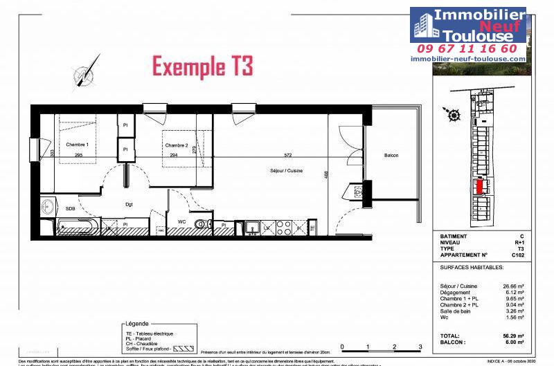 Appartements neufs à Toulouse Croix Daurade - Programmes immobiliers neufs Prism Bloom /