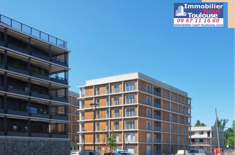 Appartements neufs à Toulouse Saint Martin Du Touch - Programmes immobiliers neufs AFC Promotion Ava Nova