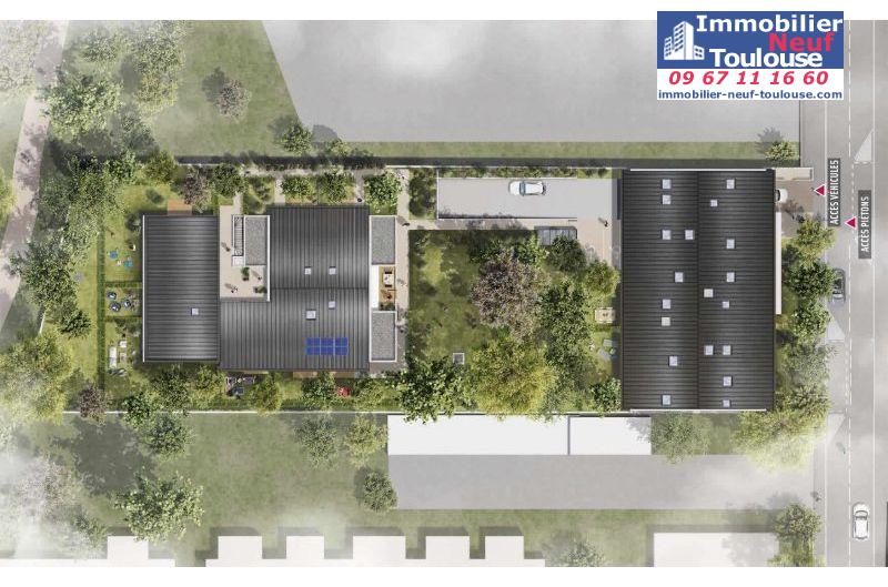 Appartements neufs à Toulouse Borderouge - Programmes immobiliers neufs cailleau le 19-21