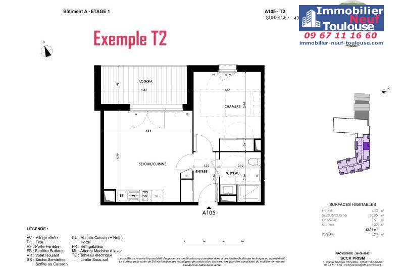 Appartements neufs à Muret - Programmes immobiliers neufs AFC Promotion Solea