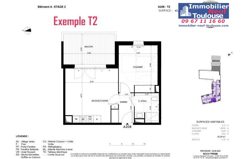 Appartements neufs à Muret - Programmes immobiliers neufs AFC Promotion Solea