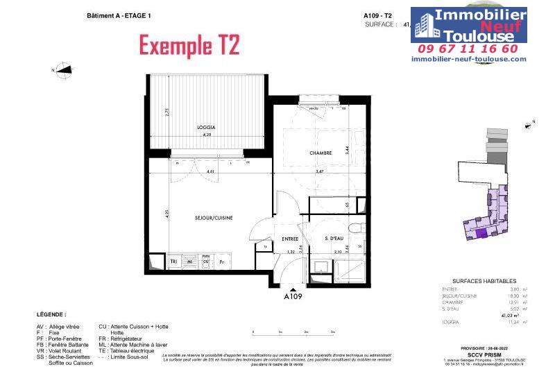 Appartements neufs à Muret - Programmes immobiliers neufs AFC Promotion Solea