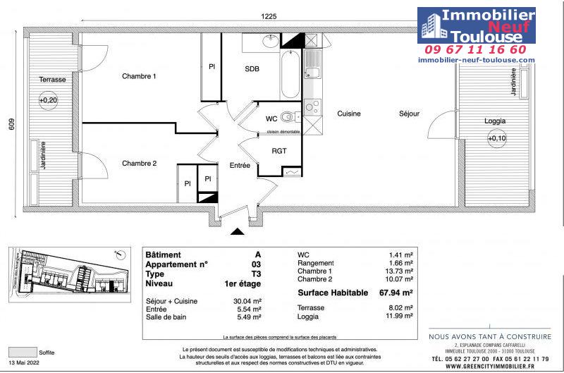 Appartements Prix Maîtrisé Beauzelle - Programmes immobiliers neufs Greencity MEETCITY