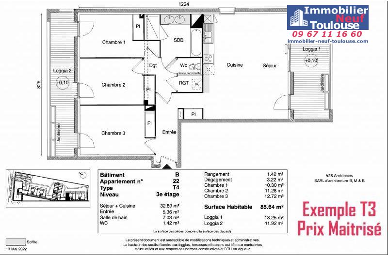 Appartements Prix Maîtrisé Beauzelle - Programmes immobiliers neufs Greencity MEETCITY