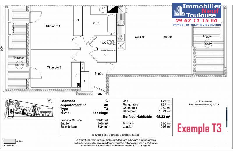 Appartements neufs à Beauzelle - Programmes immobiliers neufs Greencity MEETCITY