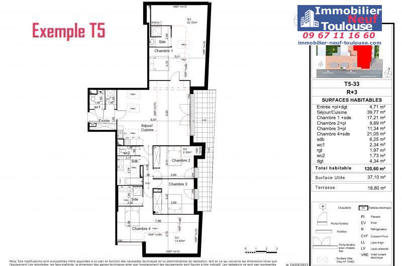 Appartements neufs à Toulouse Saint Cyprien - Programmes immobiliers neufs Promomidi Coeur Arzac /