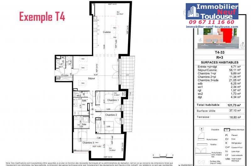 Appartements neufs à Toulouse Saint Cyprien - Programmes immobiliers neufs Promomidi Coeur Arzac /