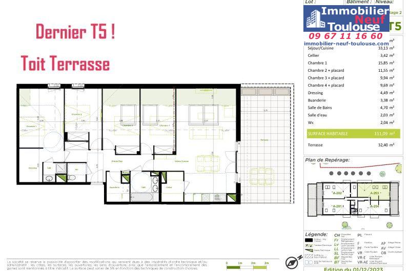 Appartements neufs à Castelginest - Programmes immobiliers neufs Sporting PARK AND SUN