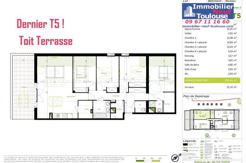Appartements neufs à Castelginest - Programmes immobiliers neufs Sporting PARK AND SUN