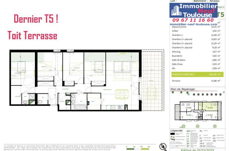 Appartements neufs à Castelginest - Programmes immobiliers neufs Sporting PARK AND SUN