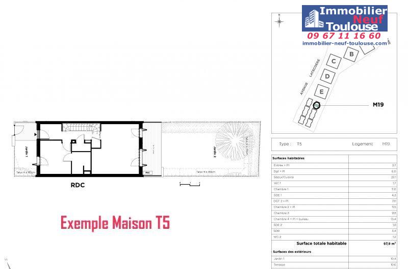 Maisons neuves à Ramonville - Programmes immobiliers neufs Vinci INITIA