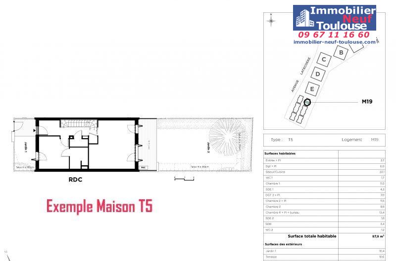 Maisons neuves à Ramonville - Programmes immobiliers neufs Vinci INITIA