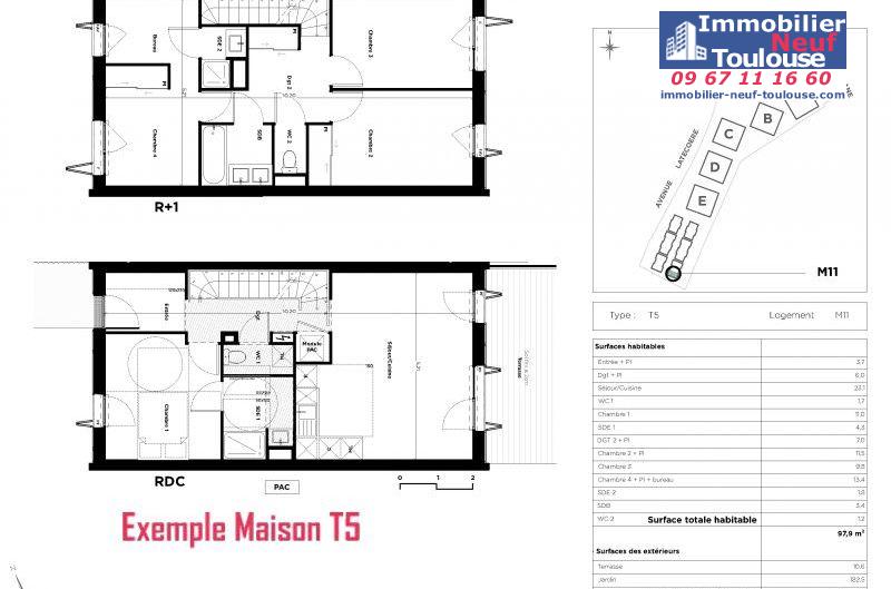 Maisons neuves à Ramonville - Programmes immobiliers neufs Vinci INITIA
