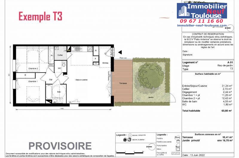Appartements neufs à Toulouse Lardenne - Programmes immobiliers neufs Saint agne promotion PATIO ARDENNA //