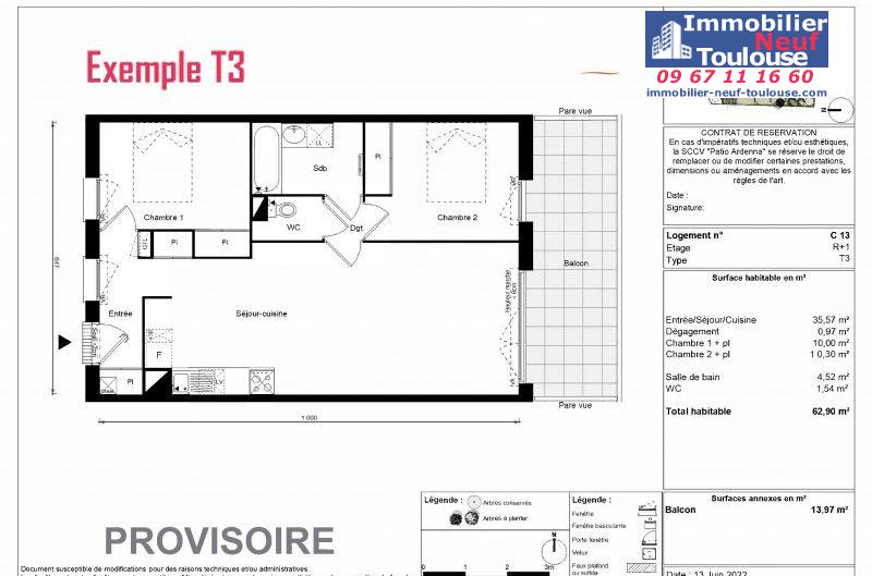 Appartements neufs à Toulouse Lardenne - Programmes immobiliers neufs Saint agne promotion PATIO ARDENNA //