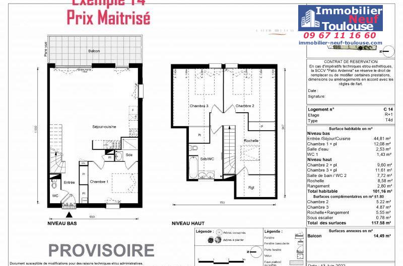 Appartements Prix Maîtrisé Lardenne - Programmes immobiliers neufs Saint agne promotion PATIO ARDENNA //