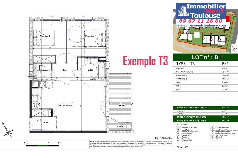 Appartements neufs à Auzeville Tolosane - Programmes immobiliers neufs Belin Gaïa