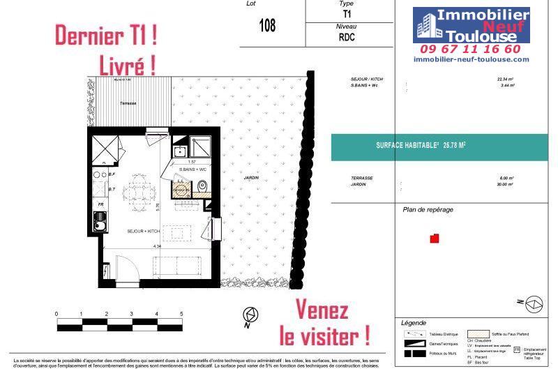 Appartements neufs à Toulouse Casselardit - Programmes immobiliers neufs Sporting RIVERVIEW //