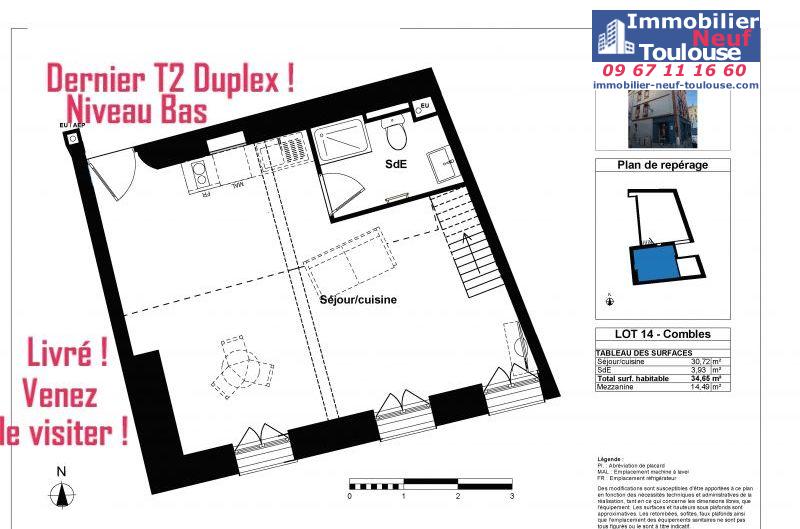Appartements neufs à Toulouse Capitole - Programmes immobiliers neufs Barronies