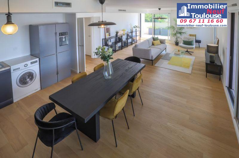 Appartements neufs à Toulouse place de l'Ormeau - Programmes immobiliers neufs Habitat particulier Clos de l'ormeau