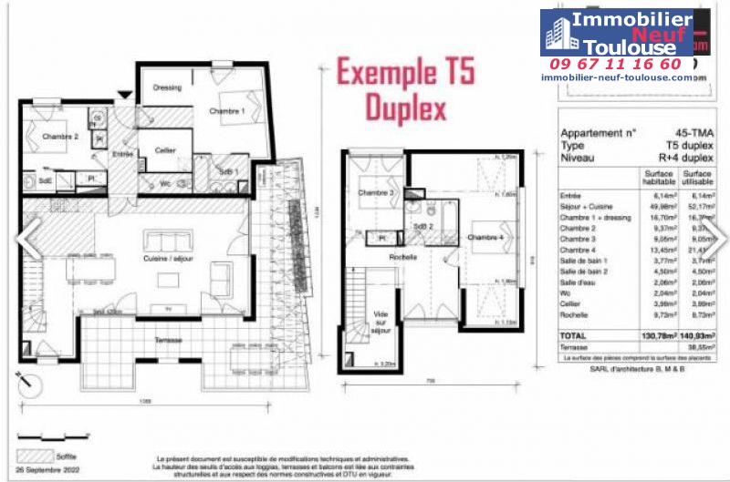 Appartements neufs à Toulouse place de l'Ormeau - Programmes immobiliers neufs Habitat particulier Clos de l'ormeau
