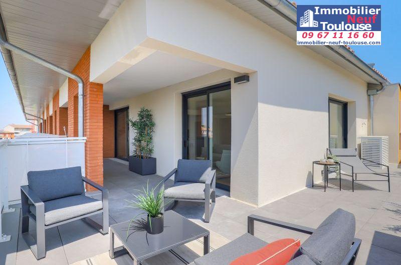 Appartements neufs à Toulouse place de l'Ormeau - Programmes immobiliers neufs Habitat particulier Clos de l'ormeau