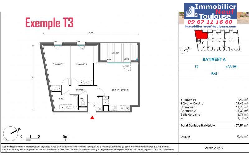 Appartements neufs à Pins-Justaret - Programmes immobiliers neufs Carrere RÉSIDENCE NEVADA //
