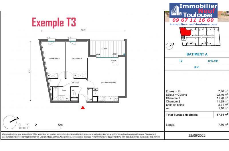 Appartements neufs à Pins-Justaret - Programmes immobiliers neufs Carrere RÉSIDENCE NEVADA //