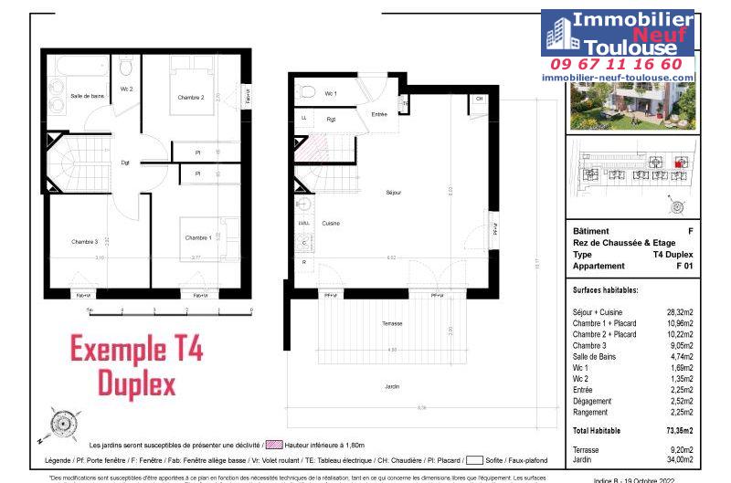 Appartements neufs à Toulouse Saint Simon - Programmes immobiliers neufs Prism Les Jardins Saint-Simon