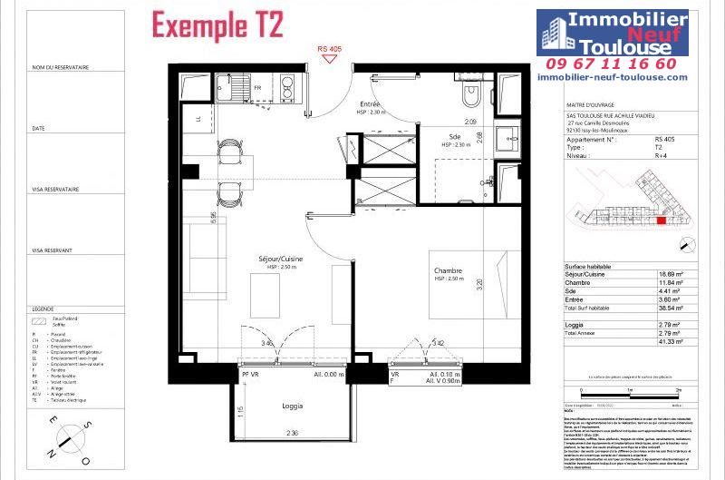 Résidence LMNP Sénior à Toulouse Saint Michel - Programmes immobiliers neufs Icade Le Parc - Résidence Seniors non médicalisée