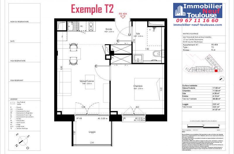 Résidence LMNP Sénior à Toulouse Saint Michel - Programmes immobiliers neufs Icade Le Parc - Résidence Seniors non médicalisée