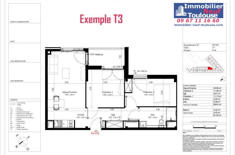 Résidence LMNP Sénior à Toulouse Saint Michel - Programmes immobiliers neufs Icade Le Parc - Résidence Seniors non médicalisée