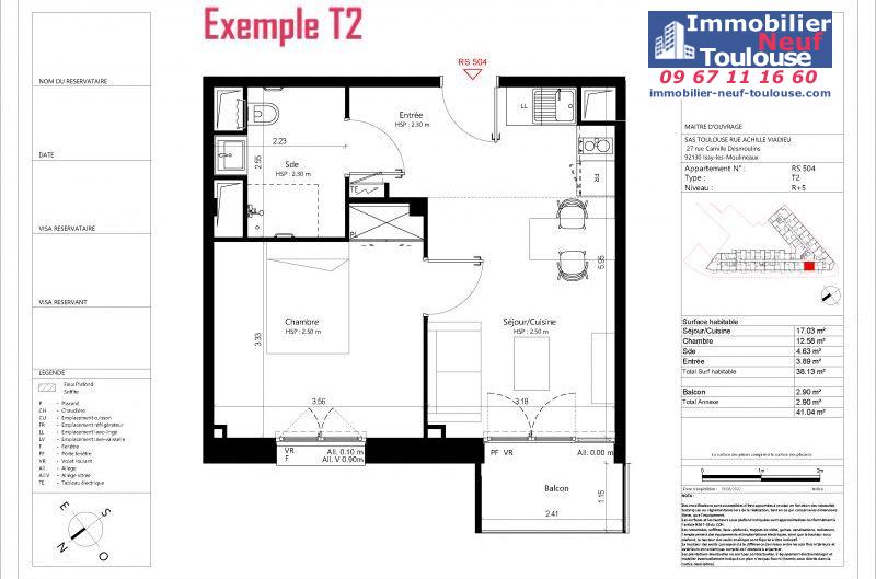 Résidence LMNP Sénior à Toulouse Saint Michel - Programmes immobiliers neufs Icade Le Parc - Résidence Seniors non médicalisée
