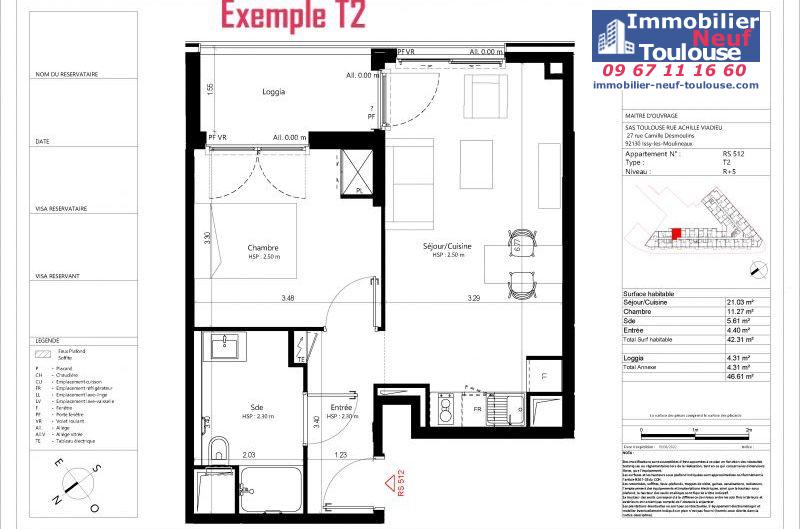 Résidence LMNP Sénior à Toulouse Saint Michel - Programmes immobiliers neufs Icade Le Parc - Résidence Seniors non médicalisée