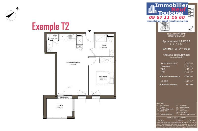 Appartements neufs à Fenouillet - Programmes immobiliers neufs LNC Nouveaux constructeurs BOTANIKA