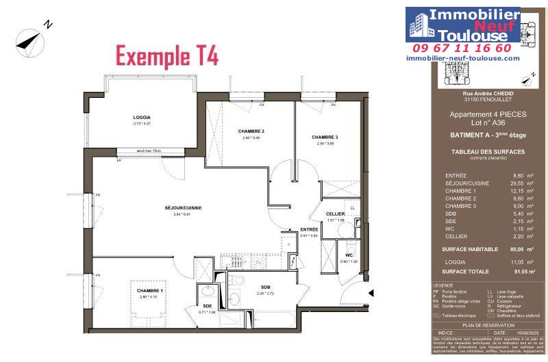 Appartements neufs à Fenouillet - Programmes immobiliers neufs LNC Nouveaux constructeurs BOTANIKA