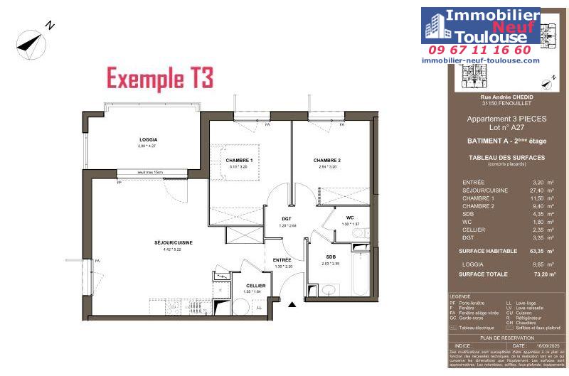 Appartements neufs à Fenouillet - Programmes immobiliers neufs LNC Nouveaux constructeurs BOTANIKA