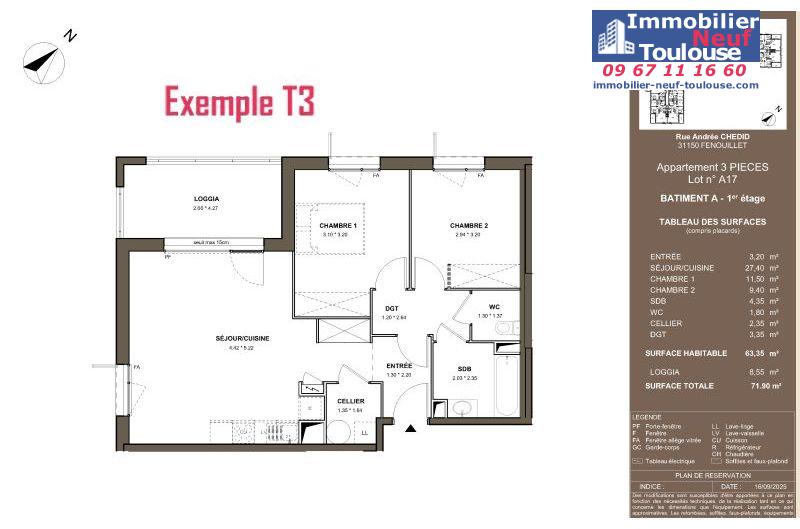 Appartements neufs à Fenouillet - Programmes immobiliers neufs LNC Nouveaux constructeurs BOTANIKA