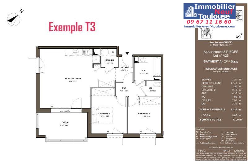Appartements neufs à Fenouillet - Programmes immobiliers neufs LNC Nouveaux constructeurs BOTANIKA