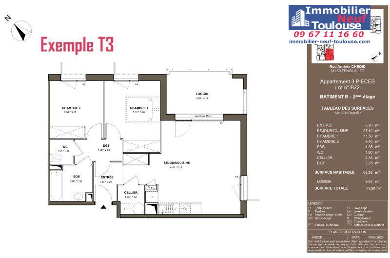 Appartements neufs à Fenouillet - Programmes immobiliers neufs LNC Nouveaux constructeurs BOTANIKA