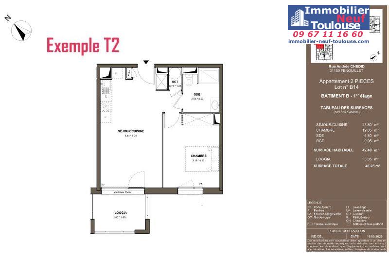 Appartements neufs à Fenouillet - Programmes immobiliers neufs LNC Nouveaux constructeurs BOTANIKA
