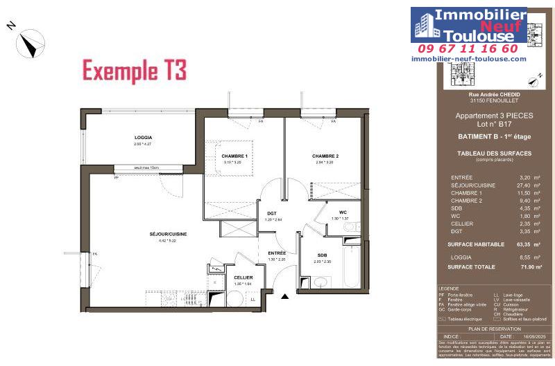Appartements neufs à Fenouillet - Programmes immobiliers neufs LNC Nouveaux constructeurs BOTANIKA