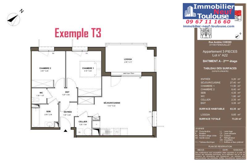 Appartements neufs à Fenouillet - Programmes immobiliers neufs LNC Nouveaux constructeurs BOTANIKA