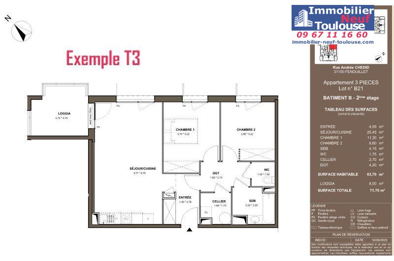 Appartements neufs à Fenouillet - Programmes immobiliers neufs LNC Nouveaux constructeurs BOTANIKA