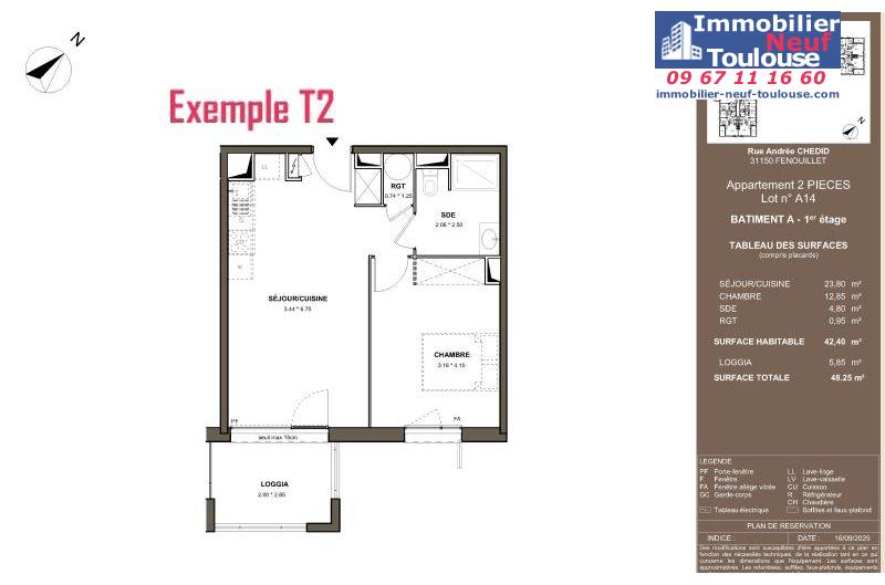 Appartements neufs à Fenouillet - Programmes immobiliers neufs LNC Nouveaux constructeurs BOTANIKA