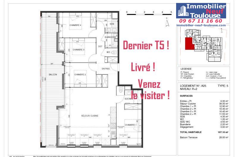 Appartements neufs à Escalquens - Programmes immobiliers neufs Promomidi VALLEE DU LYS //