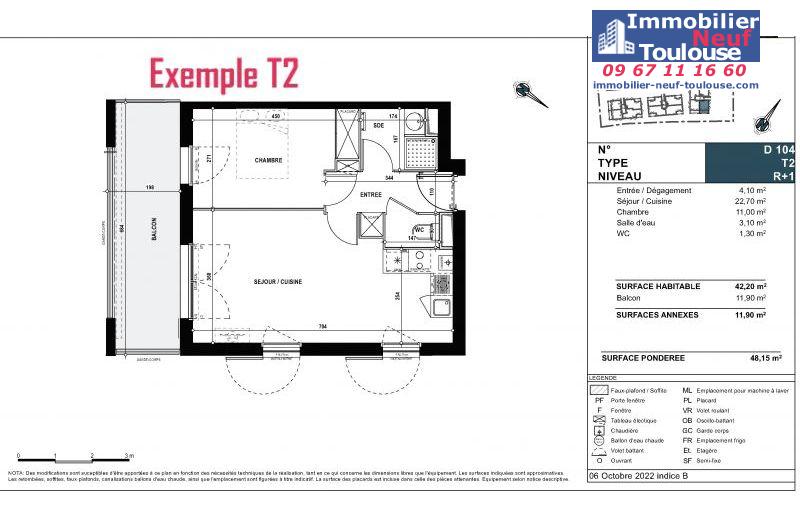 Appartements neufs à Pompertuzat - Programmes immobiliers neufs Belin ABELIA
