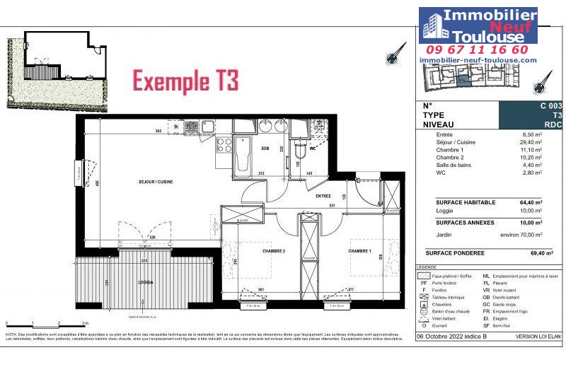 Appartements neufs à Pompertuzat - Programmes immobiliers neufs Belin ABELIA