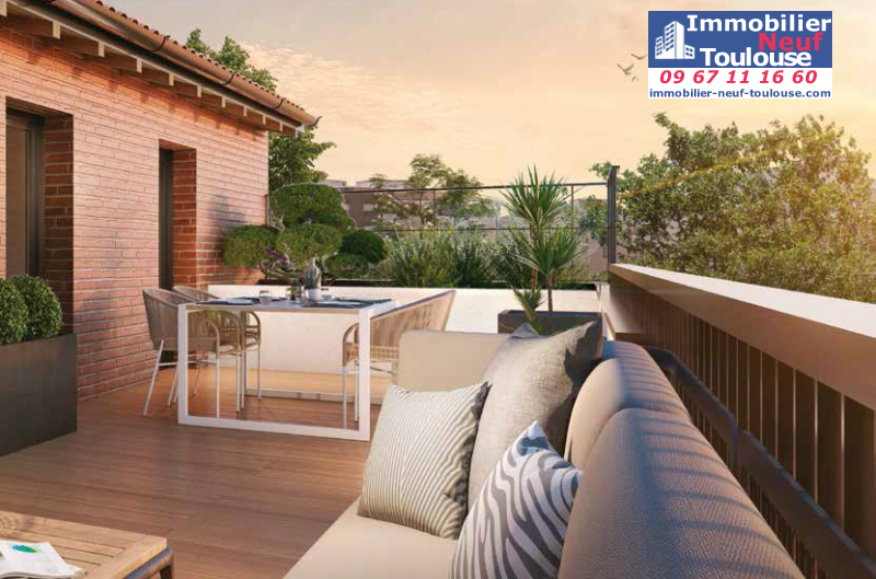 Appartements neufs à Toulouse Saint Michel - Programmes immobiliers neufs Greencity CENTRAL PARK