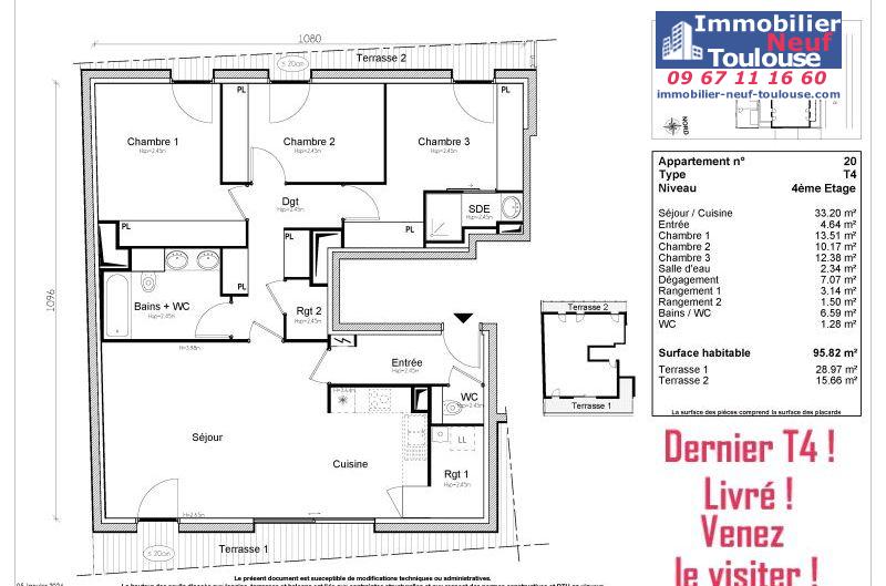 Appartements neufs à Toulouse Saint Michel - Programmes immobiliers neufs Greencity CENTRAL PARK